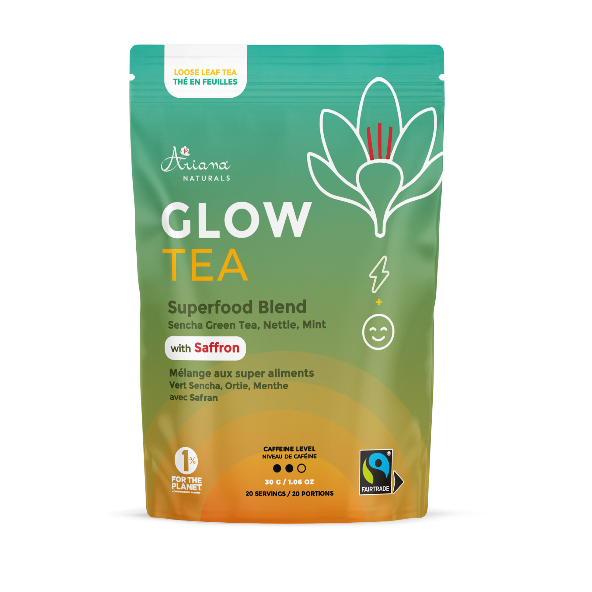 GLOW Tea - Superfood Saffron Blend - 30g
