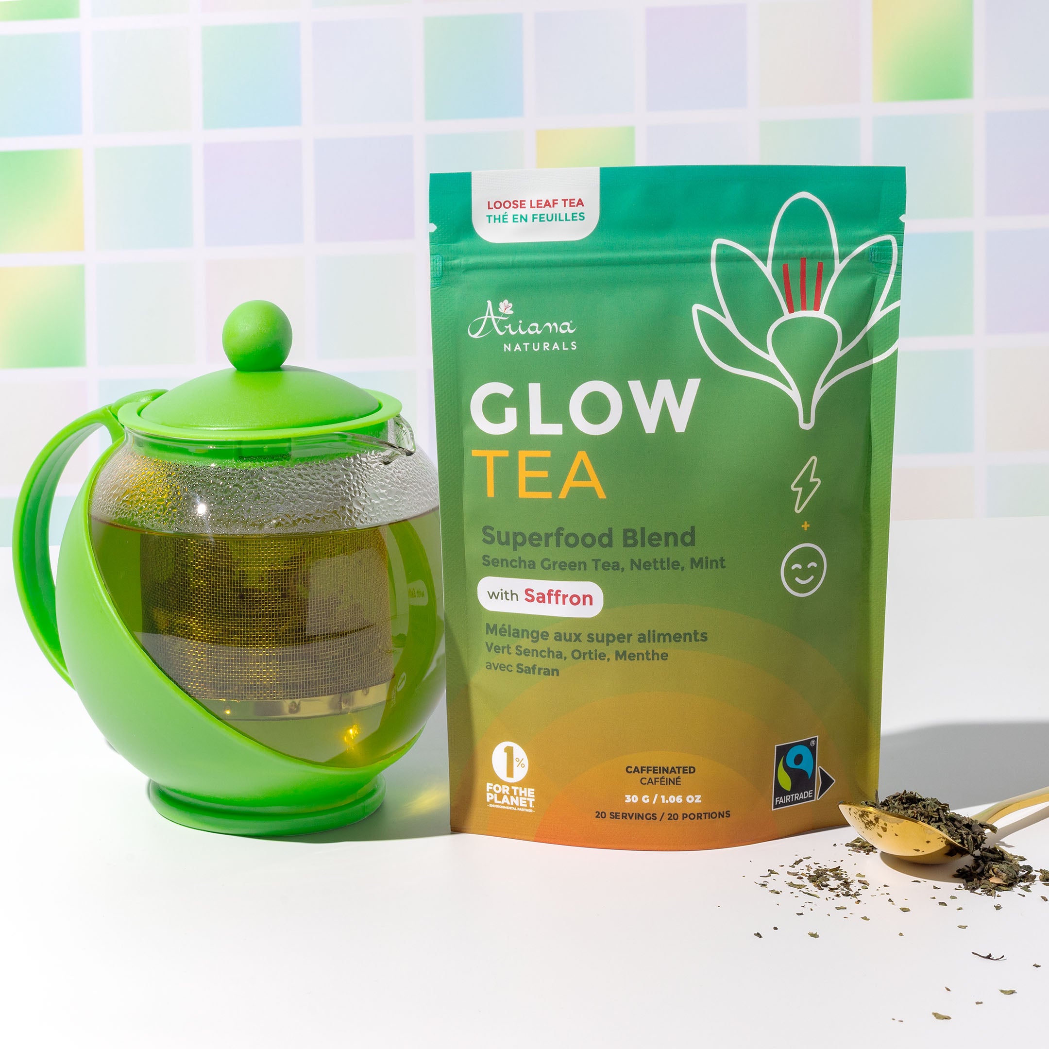GLOW Tea - Superfood Saffron Blend - 30g