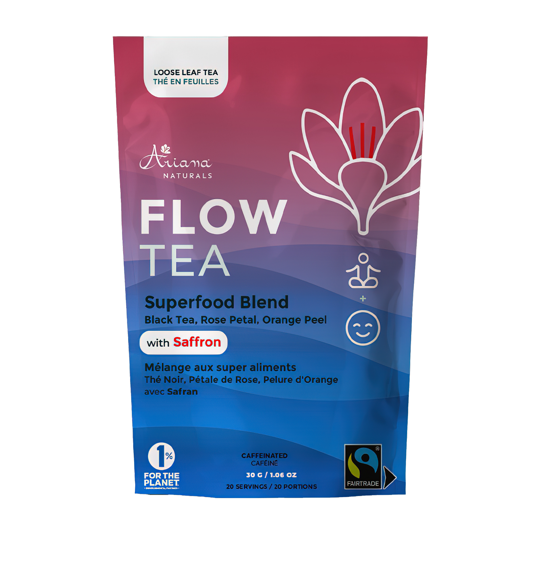 FLOW Tea - Superfood Saffron Blend - 30g
